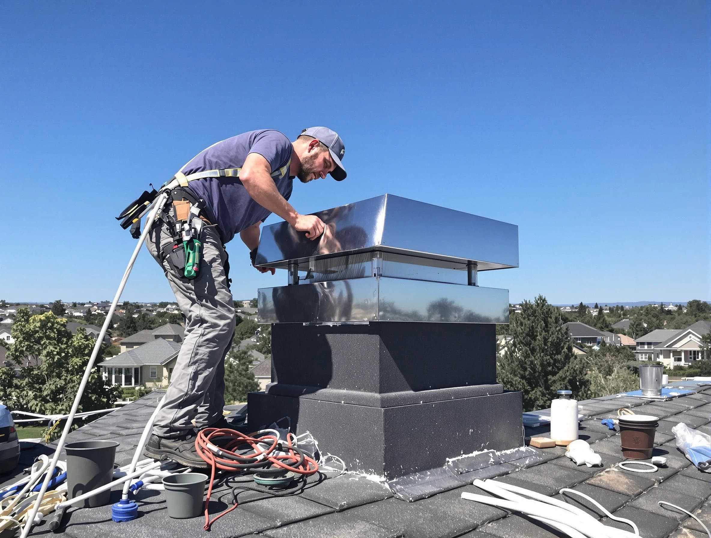 Chimney Cap Services service in Kennesaw, GA