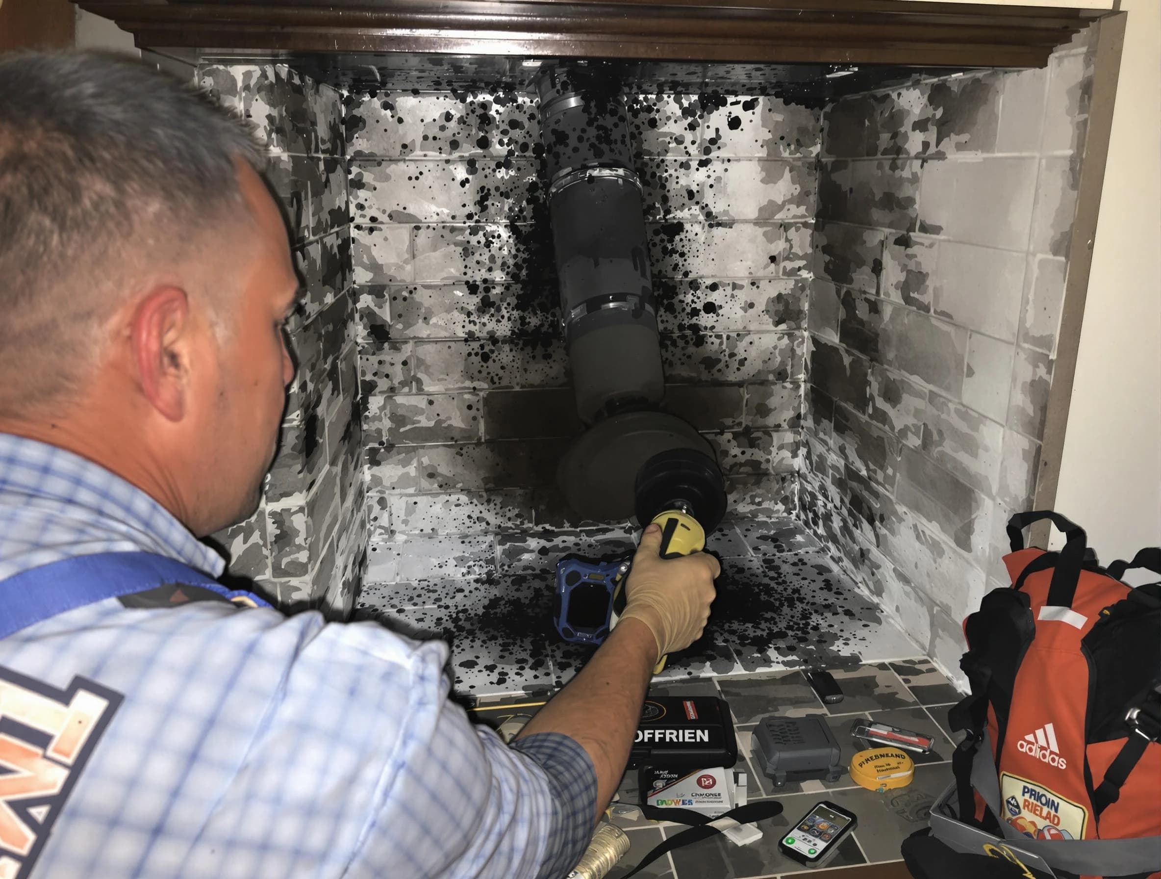 Creosote removal service by Kennesaw Chimney Sweep in Kennesaw, GA