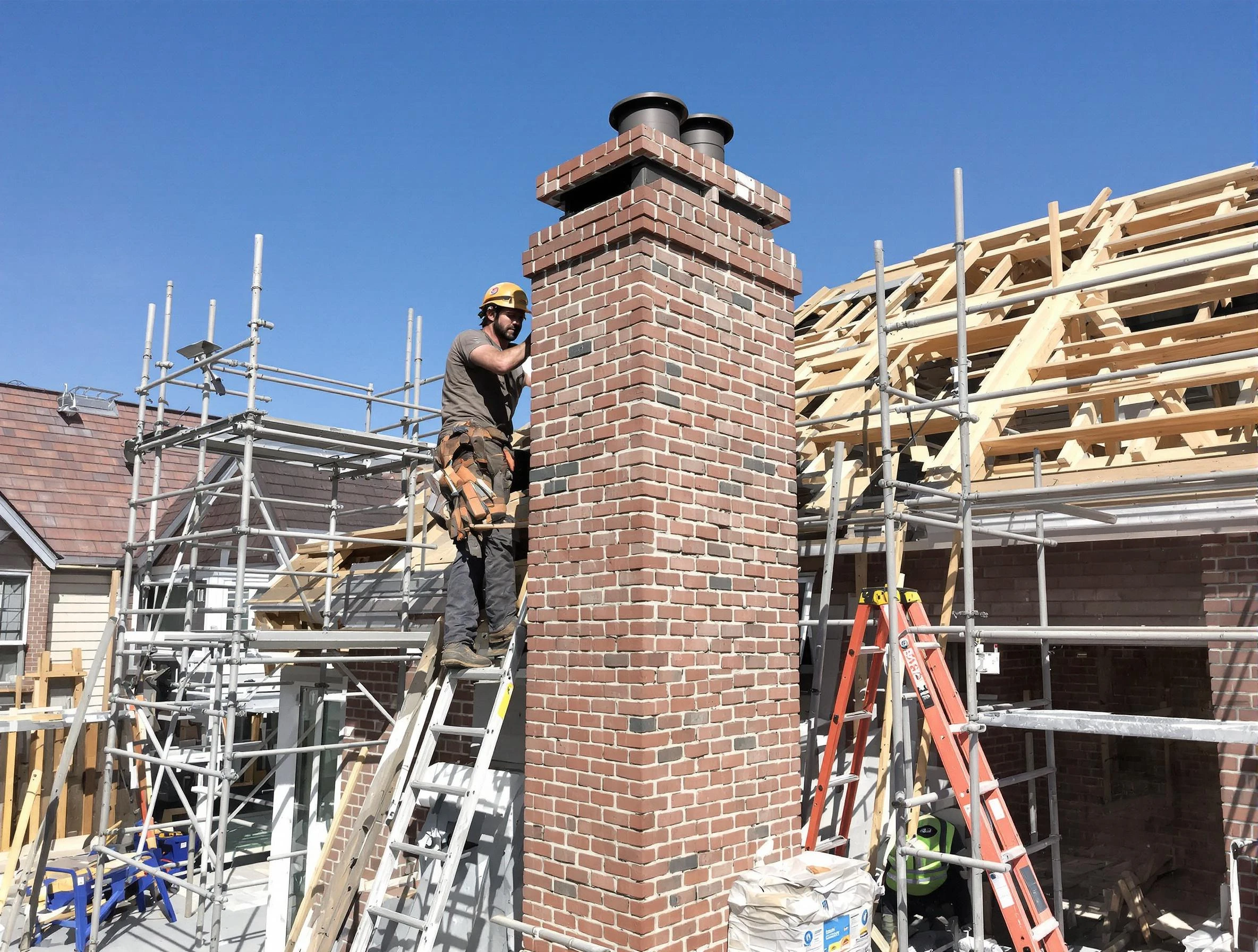 New chimney installation completed by Kennesaw Chimney Sweep in Kennesaw, GA